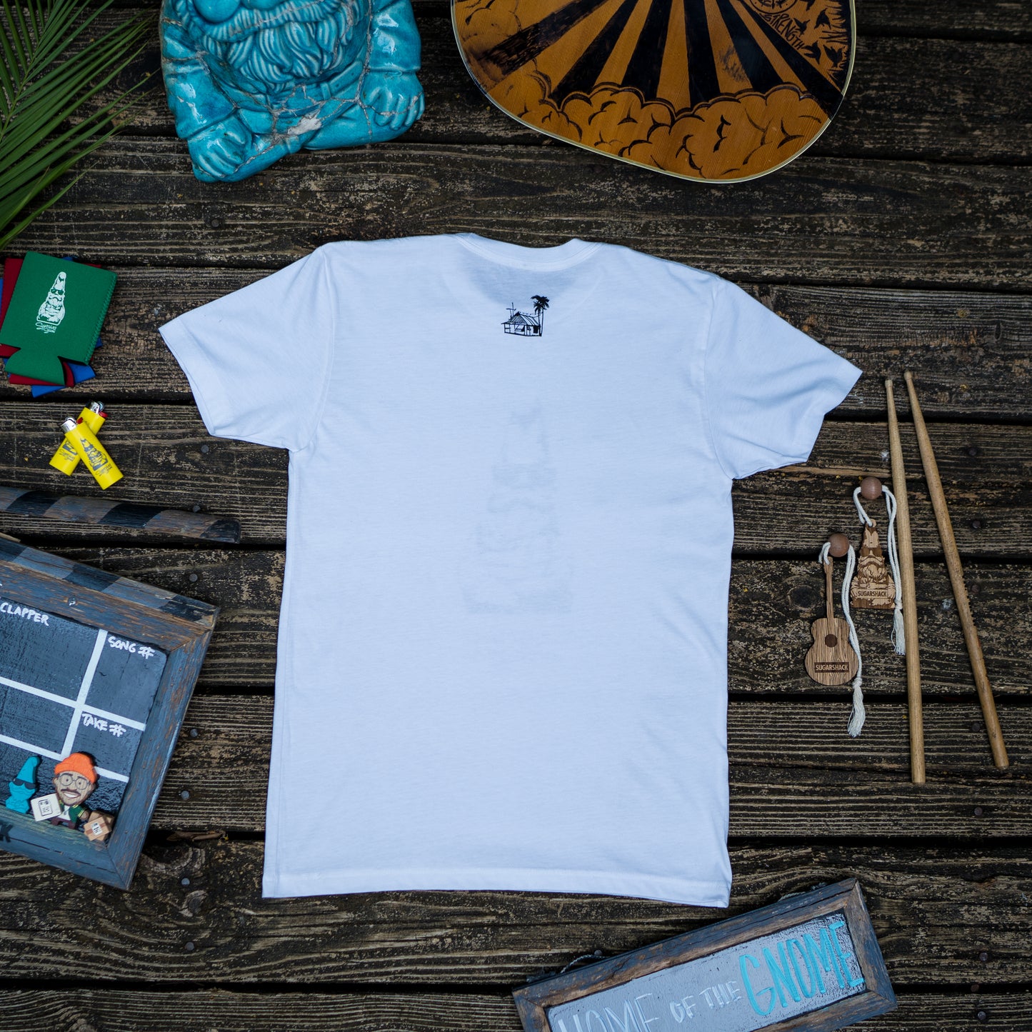 White Gnomeo Tee