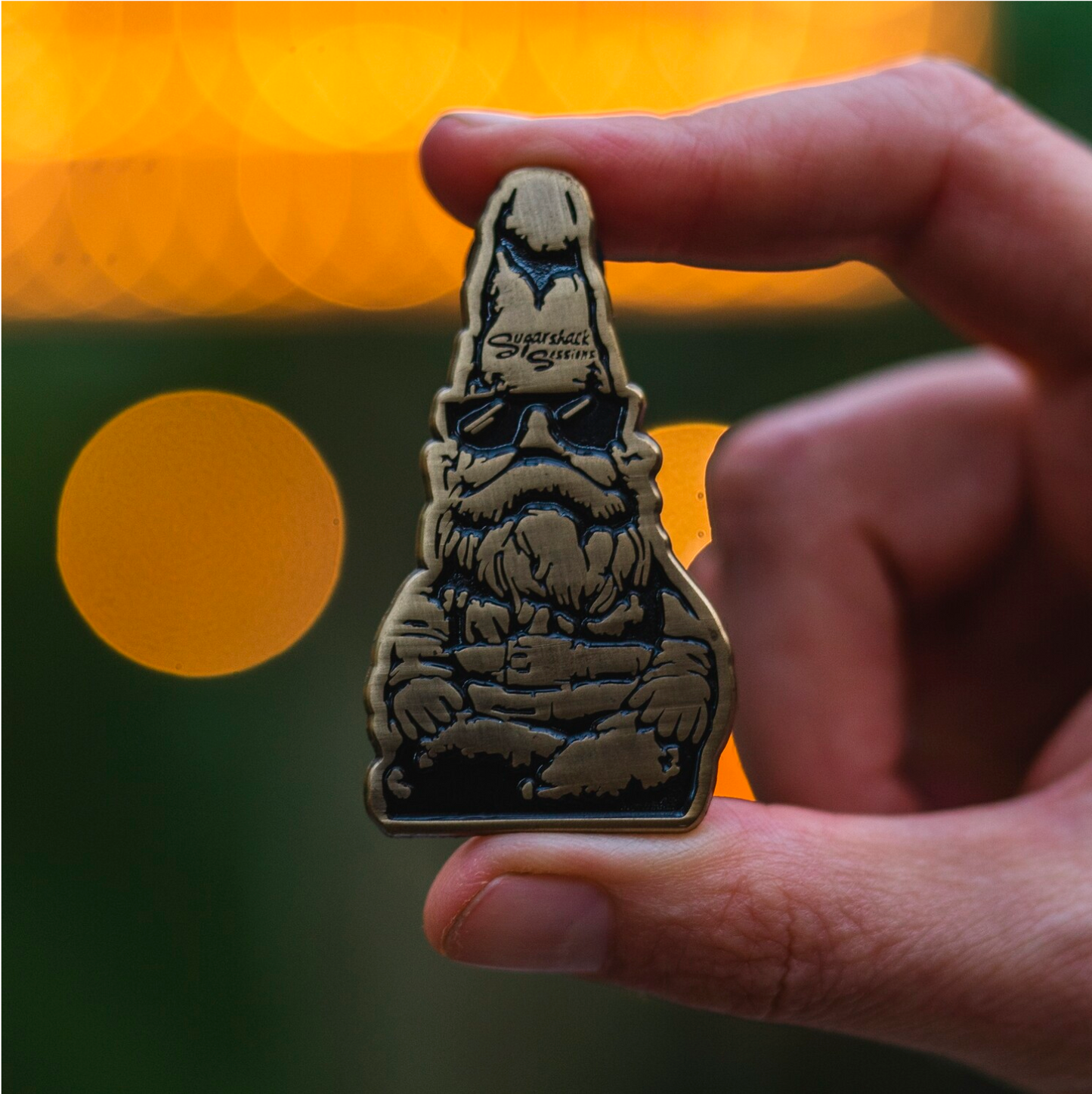 Brass Gnomeo Pin